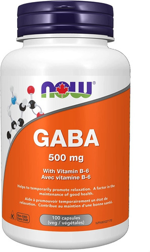 Gaba 500mg 100cps Now - Unidad a $2292