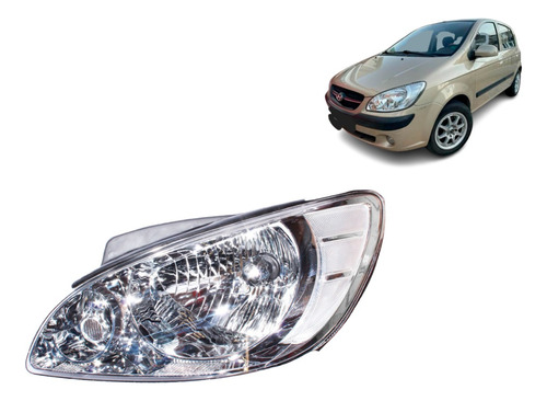 Optico Izquierdo Para  Hyundai Getz 2006 2011