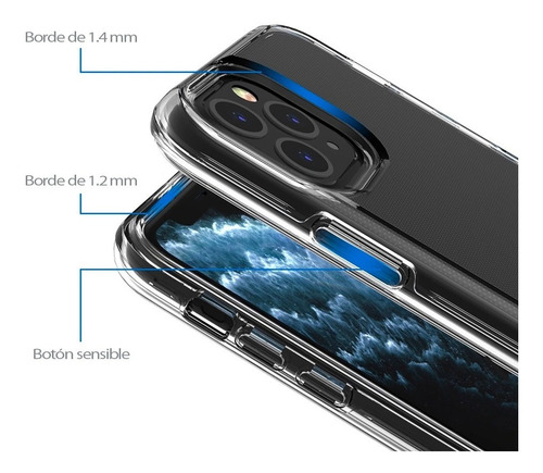 Funda Transparente Hard Premium iPhone X Xs Xr Xs Max