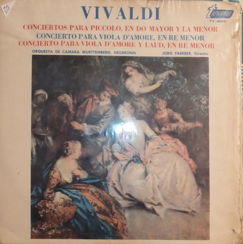 Vinilo Lp De Vivaldi  Conciertos  (xx710