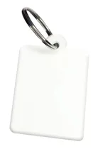 Comprar Llavero Rectangular Sublimable Polimero 4x6cm X100unidades 