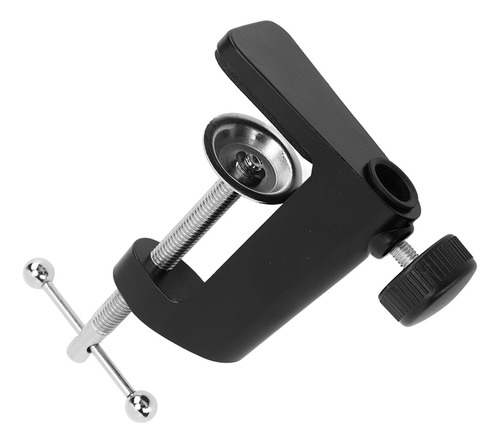 Suporte De Mesa Desk C Clamp Alumínio Preto De 2,4 Polegadas