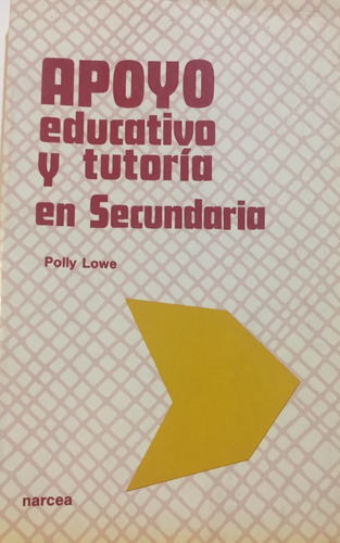 Libro Apoyo Educativo Y Tutoria En Secundaria