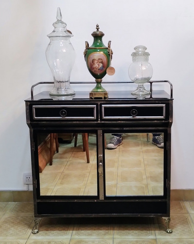 Antiguo Mueble Industrial Odontologico Metal Circa 1920 (Usado)