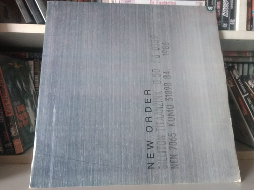 Lp New Order - Brotherhood (1987) Com Encarte (Usado)