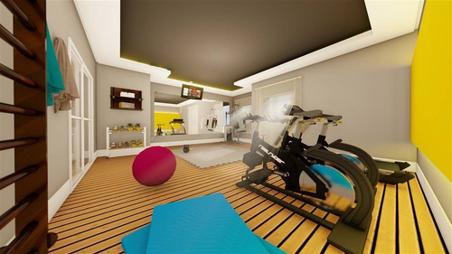 Imagem 4 de 22 de Apartamento, 1 Dorms Com 55.59 M² - Caiçara - Praia Grande - Ref.: Cg103 - Cg103