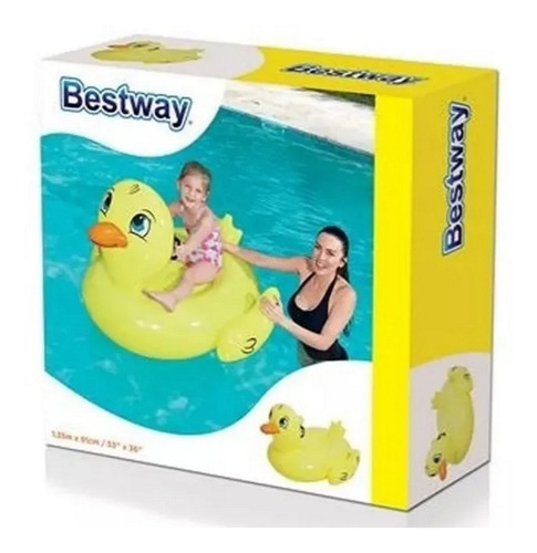 Colchoneta Inflable Pato Bestway 41102 135x91cm Piu Online