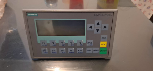 Simatic Panel 6av6 647-0ah11-3ax0 (Usado)