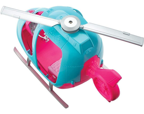 Helicóptero Barbie Dreamhouse Adventures Rosa Azul