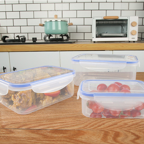 Fiambrera De Plástico Para Niños, 3 Unidades, Caja Bento, Al