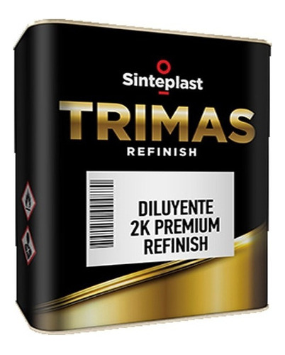 Diluyente 2k Premium 4l Sinteplast Trimas Mm