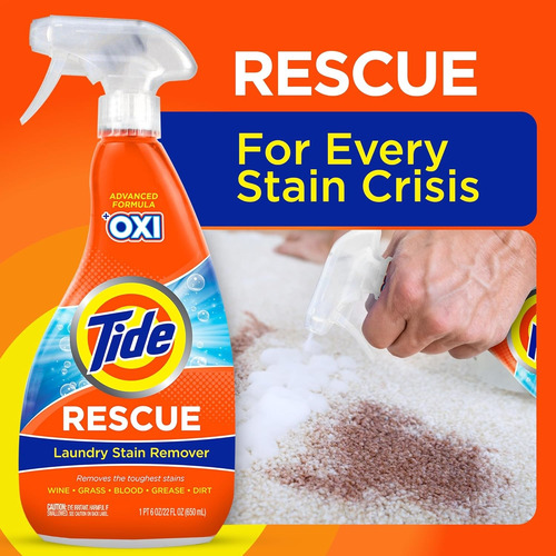 Pack 2 Spray Quitamanchas Tide Avanzado Con Oxi Clean