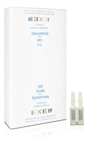 Ampollas X10 Complejo Hidronutritivo Con Liposomas  Exel