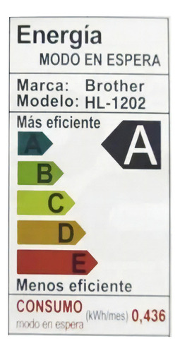 Impresora Simple Función Monocromática Brother Hl-1202 220v Negro/blanco