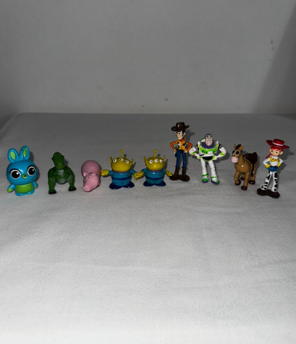 Miniaturas: Toy Story Kit Com 9 - Disney Original Importado (Usado)