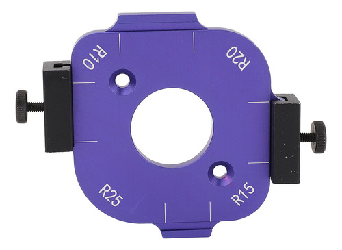 Modelo Redondo De Gabarito De Raio De Canto R10 R15 R20 R25