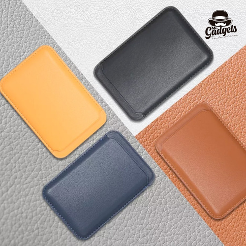 Imagen 3 de 10 de Kit Funda, Micas, Cargador 20w, Cartera, Para iPhone Magsafe