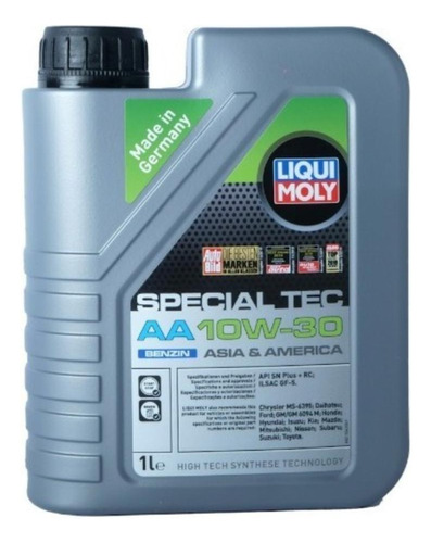 Aceite De Motor 10w30 Hc Special Tec Aa Gasol 1l Cax12