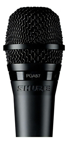 Micrófono Shure Pga57-lc Dinámico, Negro