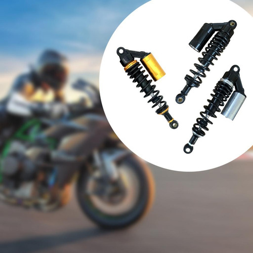Amortiguador Genérico De Aluminio Accesorios Negro Y Dorado