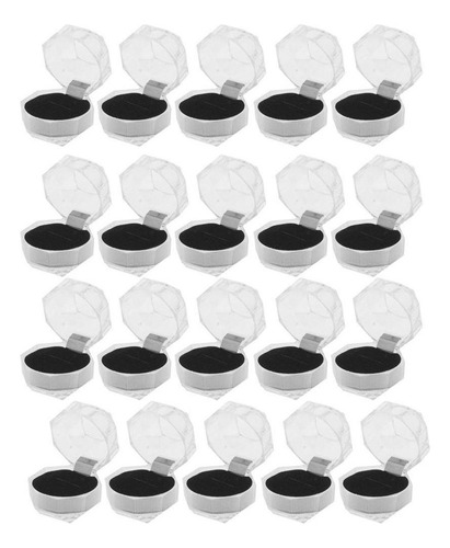 20 Piezas Mini Pendientes De De Acrílico Caja De Joyería