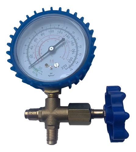 Manómetro De Baja Presión 220 Psi R22, R12, R502