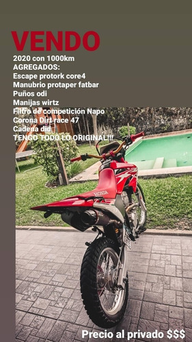 Honda Xr 250 Tornado