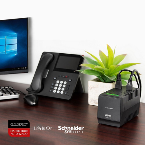 Imagen 5 de 5 de Regulador De Voltaje Para Pc Schneider Ls1200-lm60 1200va