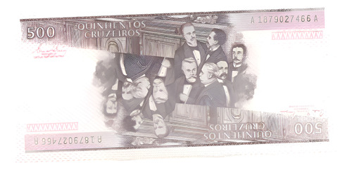 Cédula 500 Cruzeiros 1981