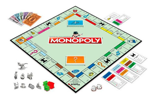 Juego De Mesa Monopoly Juguetes Niños Ref 1009