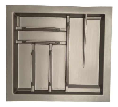 Cubiertero Pvc Empotrar Cajón Cocina 55cm Porta Cubiertos