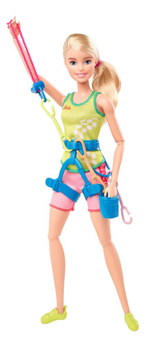Barbie Escaladora Juegos Olimpicos Original Mattel