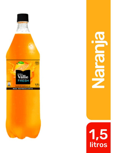 Jugo Andina Del Valle Naranja 1,5 L (3 Unidades)-super