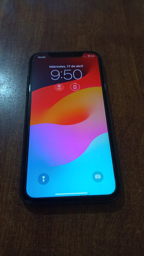 Celular iPhone 11 64 Gb, Gris Oscuro, Cargador, Y Funda (Usado)