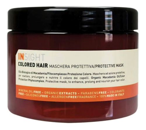 Insight Colored Hair Protective Mascarilla Capilar 500ml