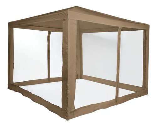 Toldo Gazebo Con Mosquitero Klimber 3x3