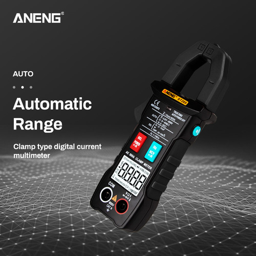 Pinza Amperimétrica Automática 4000 St205 Aneng Inteligente
