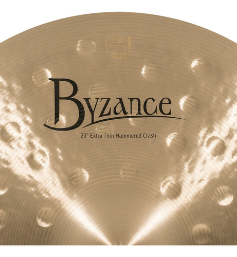 Meinl B-20ethc Crash Platillo 20 Pulgadas Byzance Batería Color Dorado