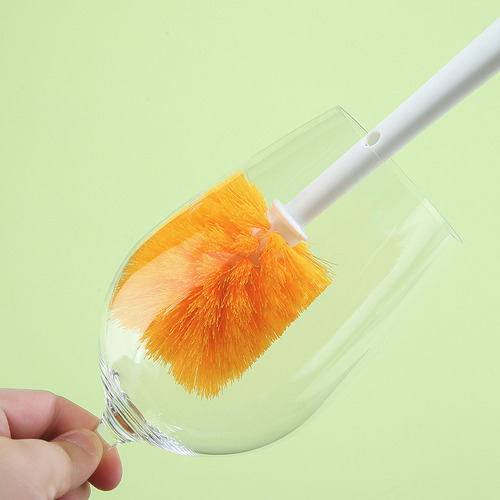 C Cepillo De Limpieza De Vasos Con Mango Largo Secure Grip