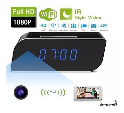 Camara Reloj Ip App Lookcam