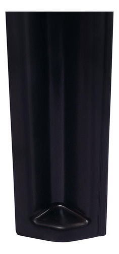 Silla Plástico Mor Reforzada Pvc Sin Posabrazos Jardin X2 Color Negro Lisa