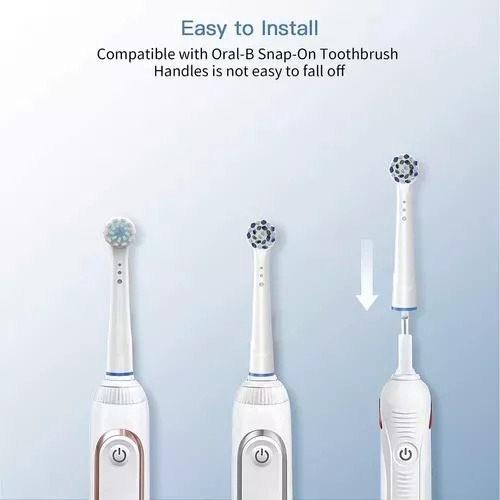 8 Cabezales Repuesto Cepillo Compatible Con Los Oral B