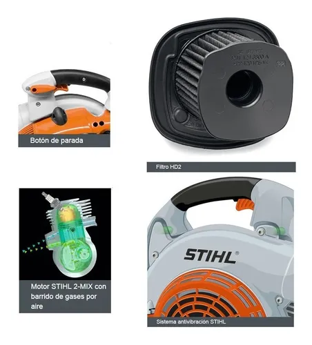 Soplador Potente Stihl Bg 86 Hojas Podas Superficies Grandes
