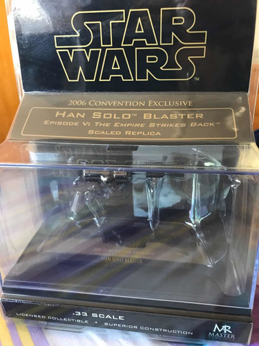 Star Wars Réplica Blaster De Han Solo (para Coleccionistas)