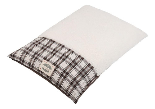 Happy Tails Clasico Mascota Cama Con Sherpa Comfort