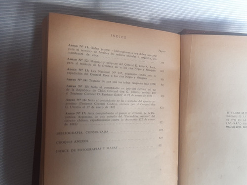 Imagen 6 de 8 de La Conquista Del Desierto Cnel J C Walther Circulo Militar