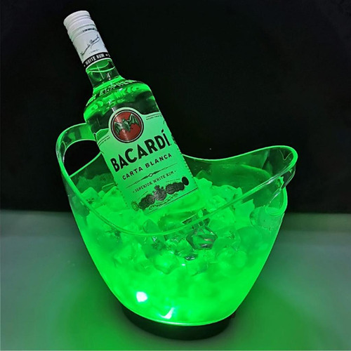 Balde De Gelo Acrílico Transparente Para Bebidas, Cerveja, 2