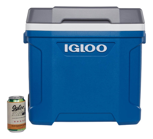 Cooler Nevera Hielera Latitude Ruedas Azul 28 Litros Igloo