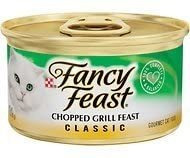 Fancy Feast Classic Chopped Grill Feast Cat Food, 3 Oz, 12 C