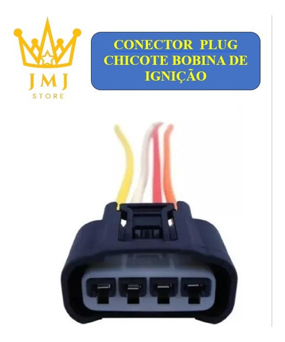 Chicote Plug Conector Bobina De Ignição Volvo Xc60 T6 3.0